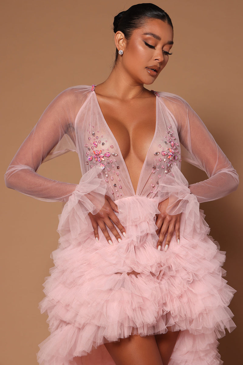 High low sales dress fashion nova