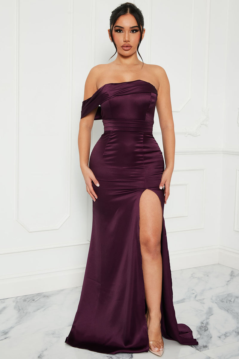 Eggplant store maxi dress