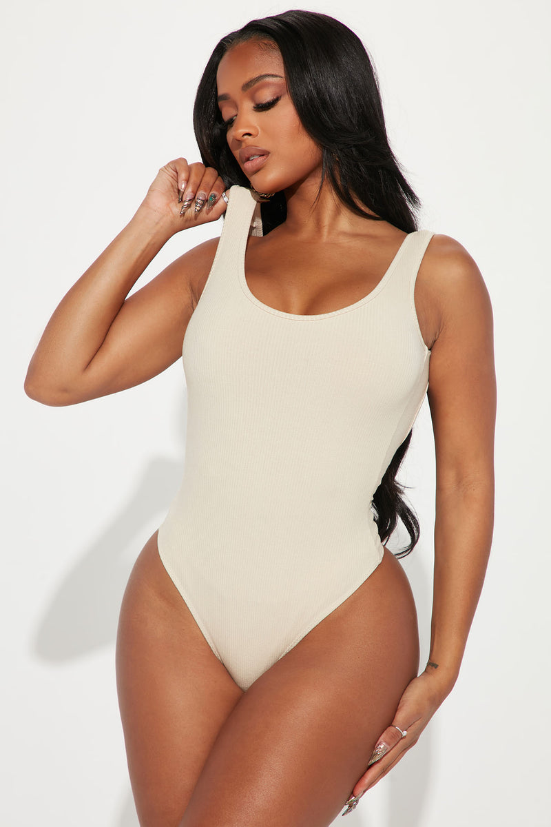 Olivia Snatched Bodysuit - Cream