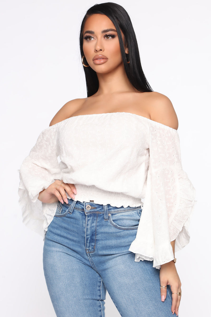 Off the shoulder tops fashion nova on sale