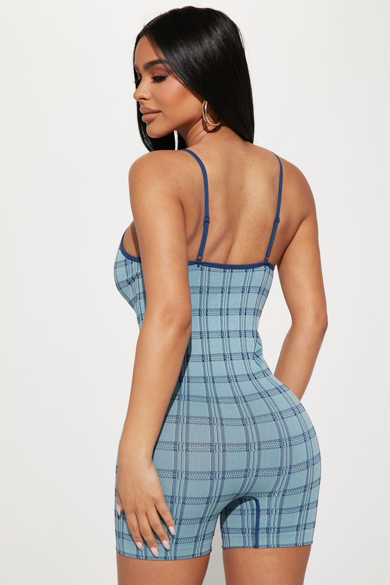 Isabella Seamless Romper - Blue/combo | Fashion Nova, Rompers | Fashion ...