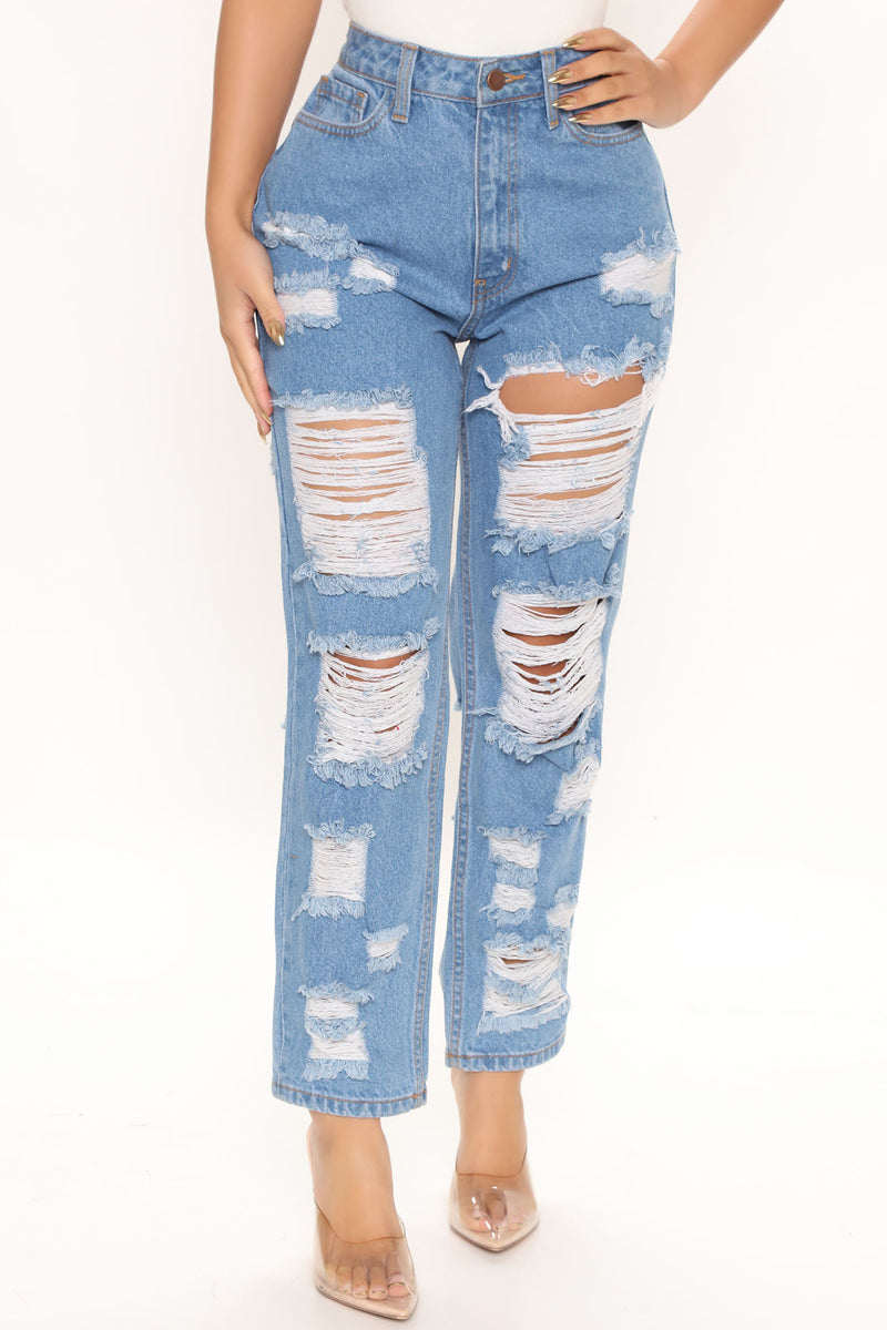 Fashion nova boyfriend sales jeans