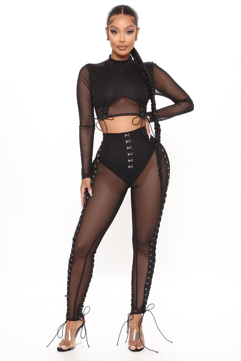 Fashion nova hotsell mesh leggings