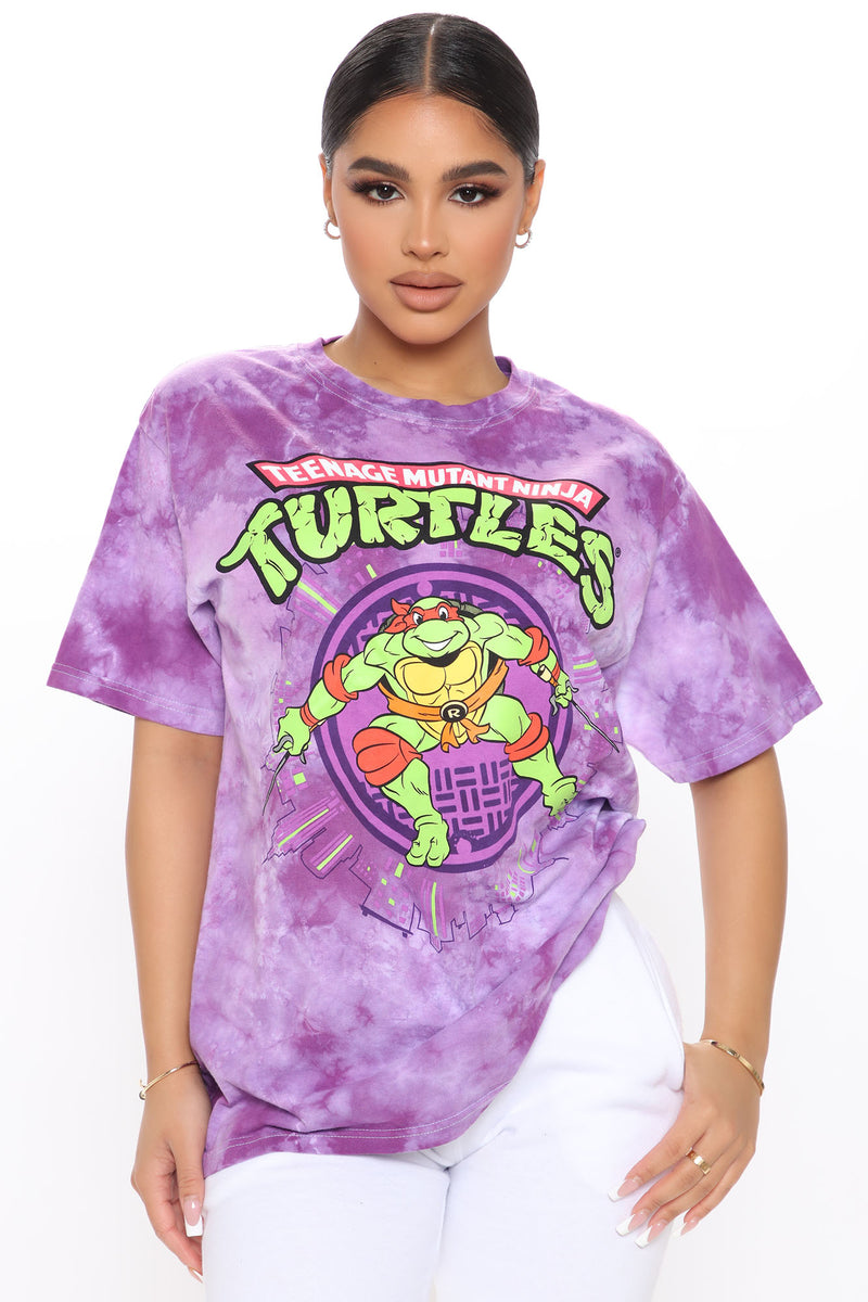 Men's Teenage Mutant Ninja Turtles Short Sleeve Tee Shirt Print in Black Size Medium by Fashion Nova