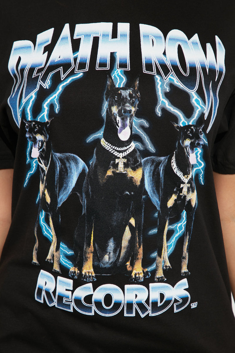 Death Row Records Graphic T-Shirt - Black | Fashion Nova, Screens Tops ...