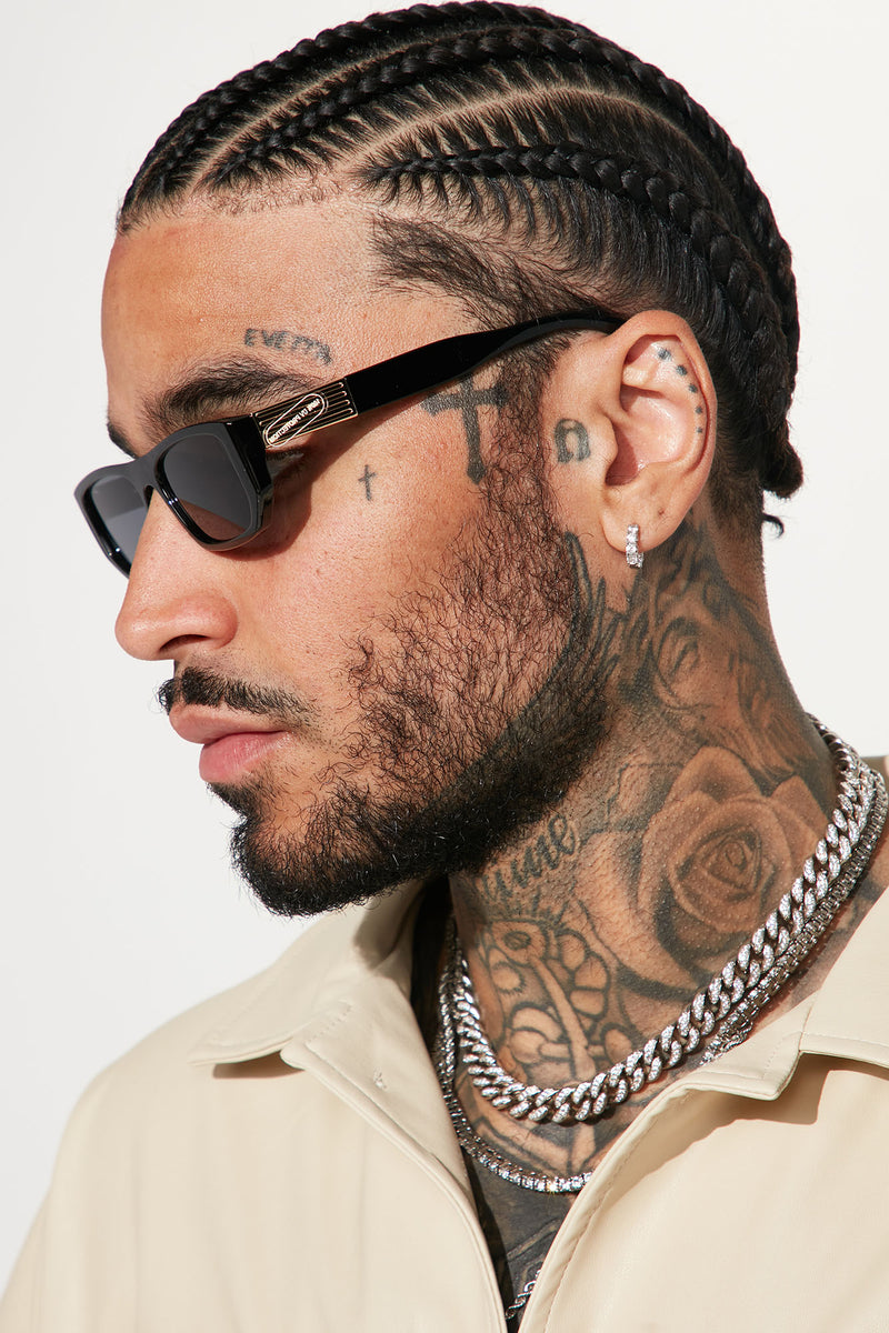 We Outta Here Sunglasses Black Fashion Nova Mens Sunglasses