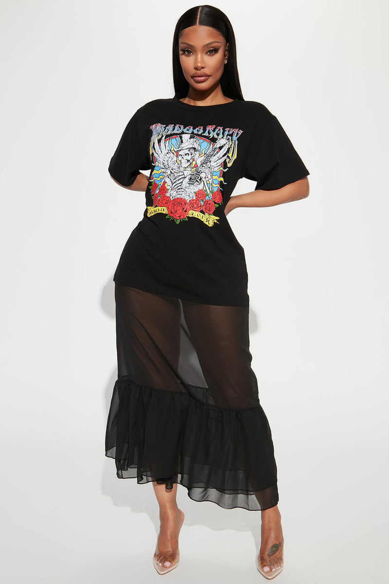 Tshirt dress rock store