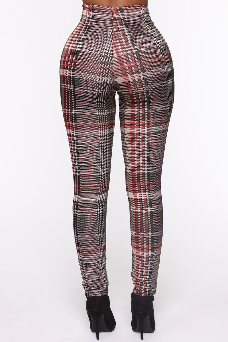 Fashion nova discount checkered pants