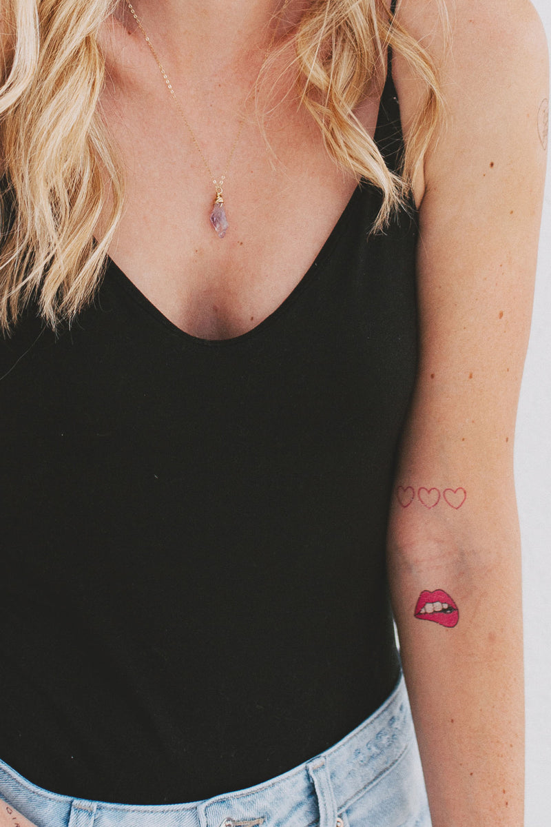 Inked by Dani Pretty In Pink Temporary Tattoo Pack Fashion Nova, Beauty Fashion Nova