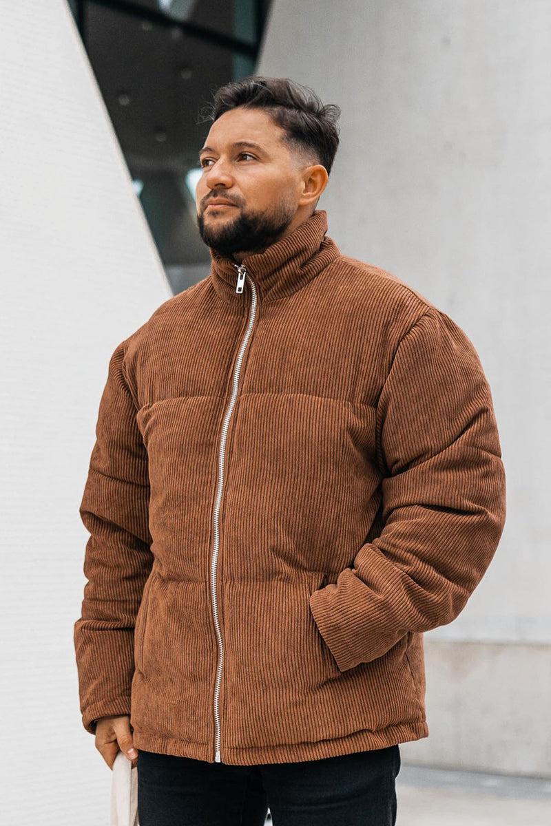 Corduroy on sale puffer mens