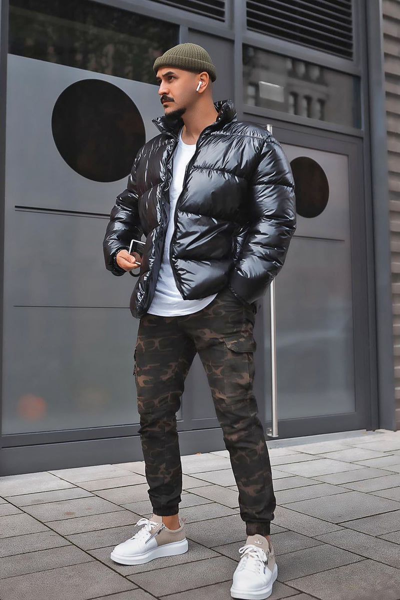 Mens fashion sale puffer jacket