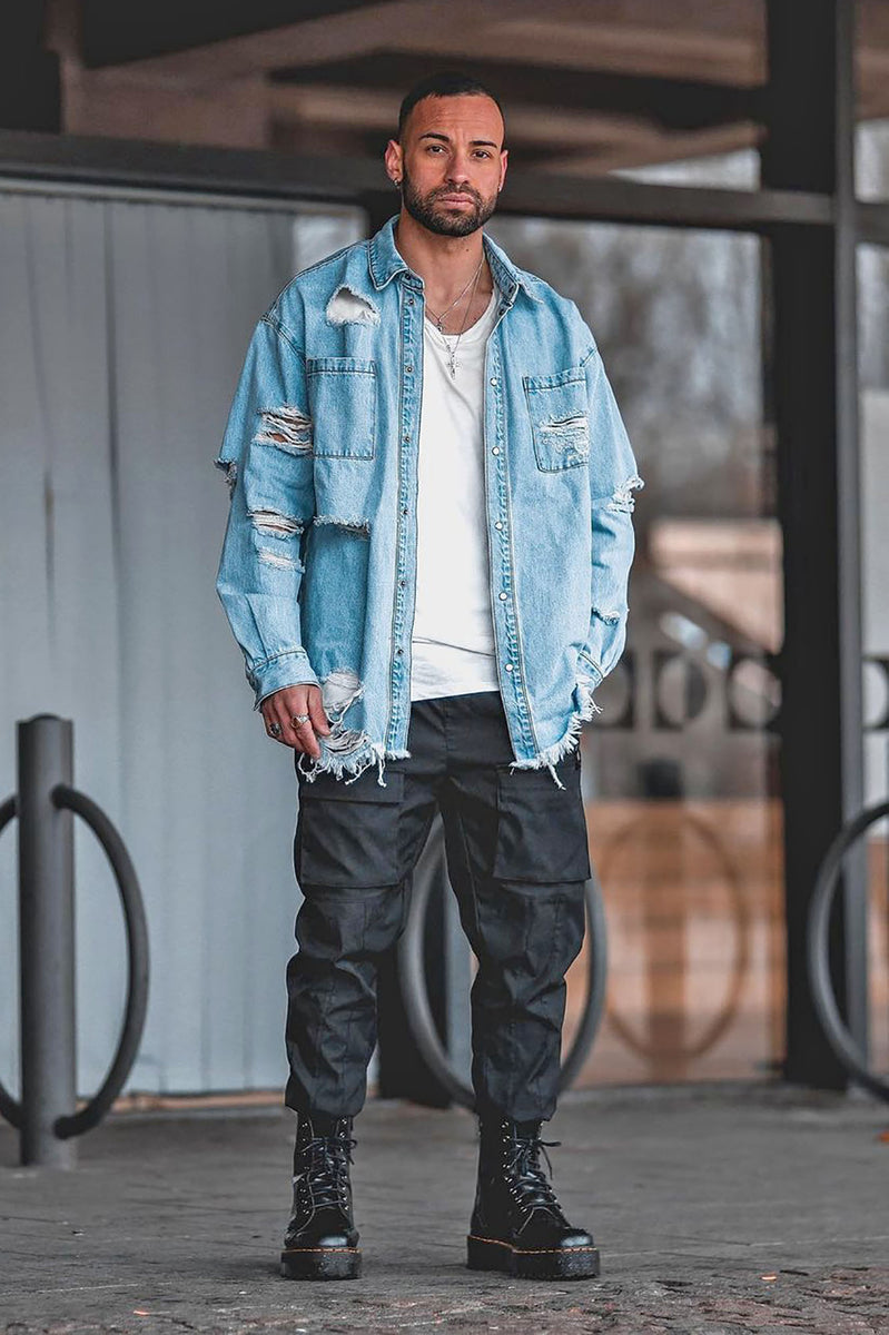 Fear of god denim ski jacket hotsell