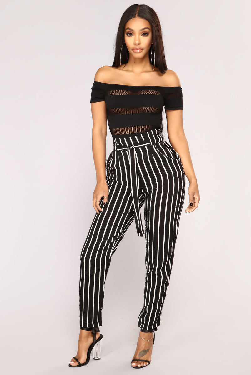 Jacklyn stripe pants new arrivals