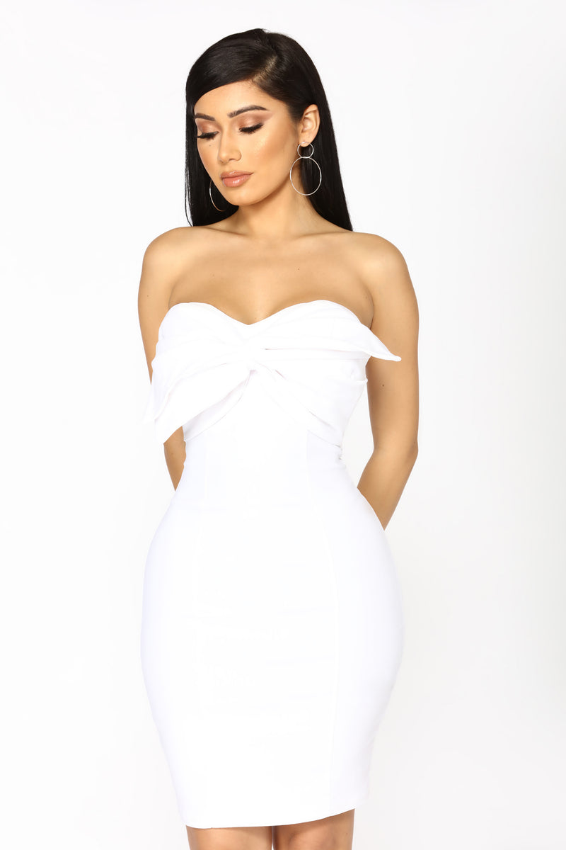 Bow And Arrow Dress White Fashion Nova, Dresses Fashion Nova