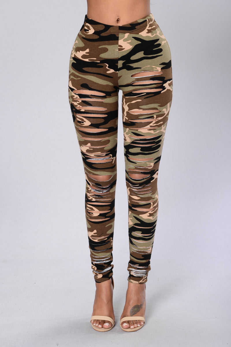 Fashion nova camo leggings sale