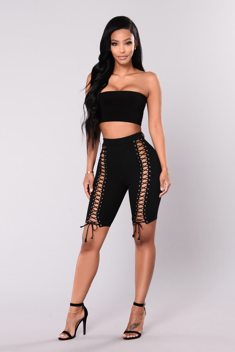 Hillcrest Biker Shorts Black