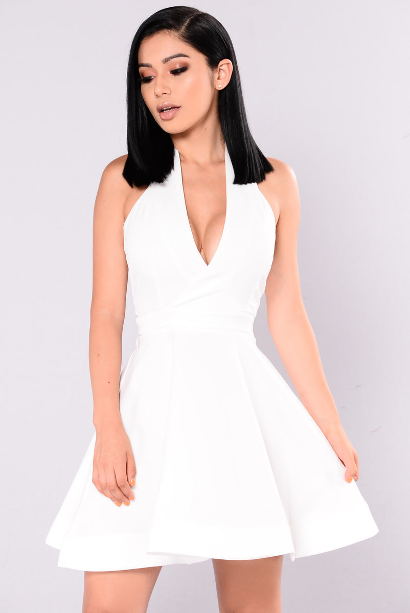 Fashion nova skater clearance dress