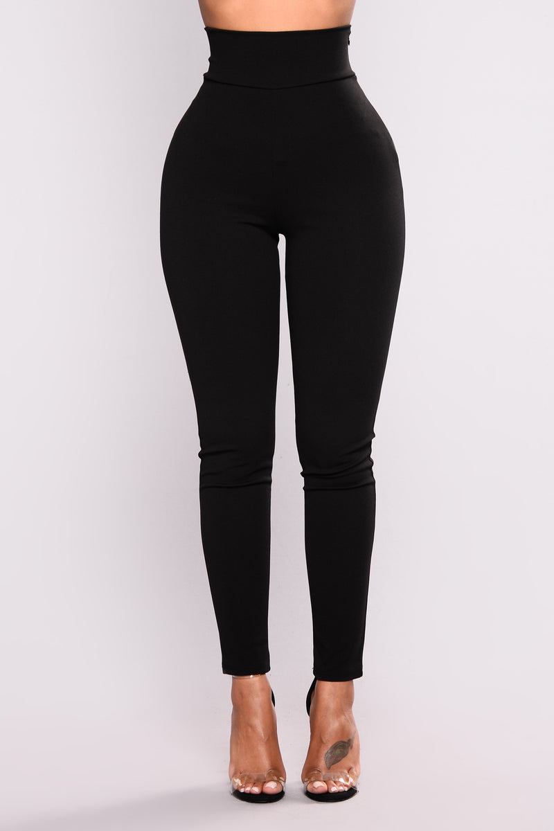Fashion nova high waisted pants sales