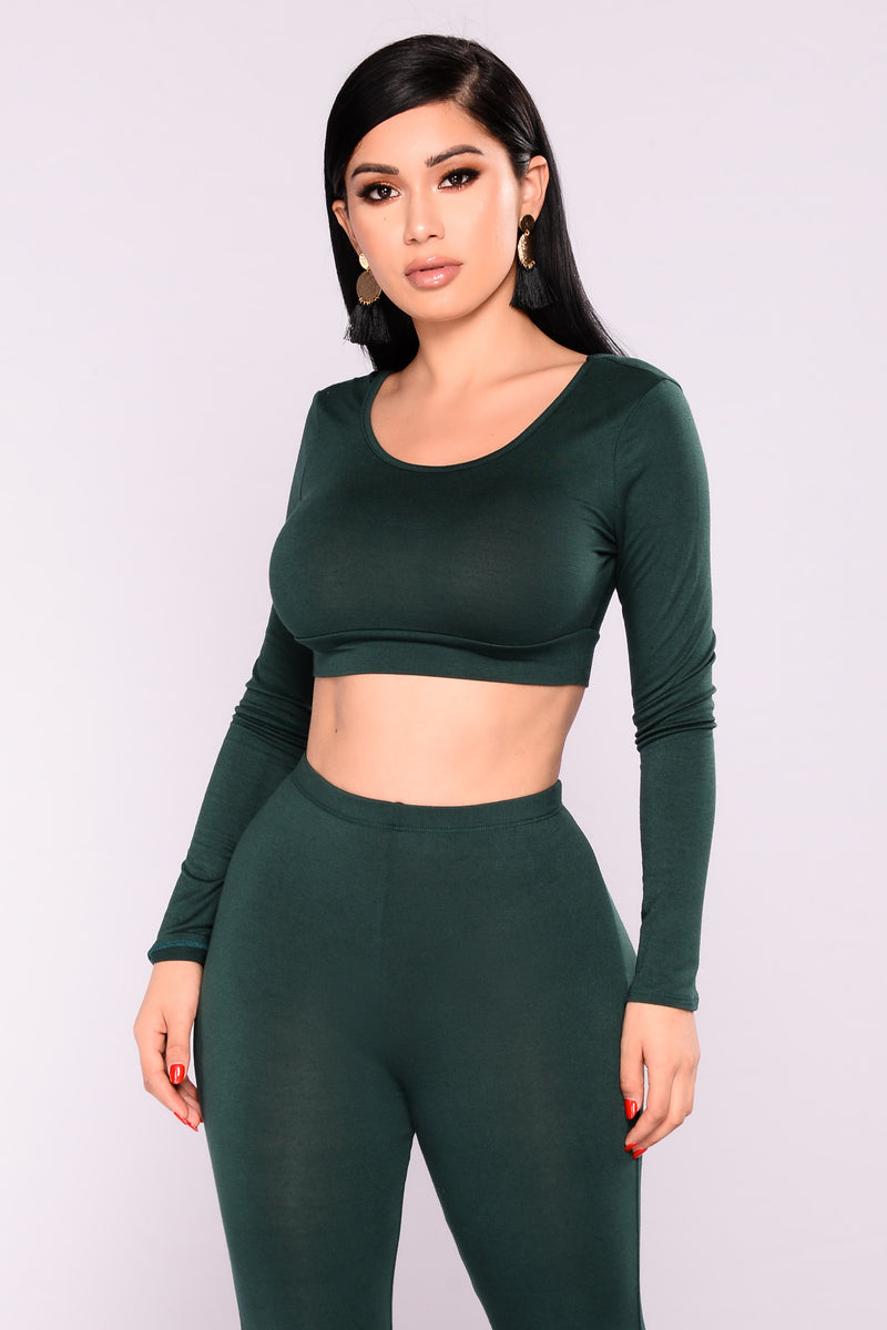 Albina Pant Set - Hunter Green | Fashion Nova, Matching Sets | Fashion Nova