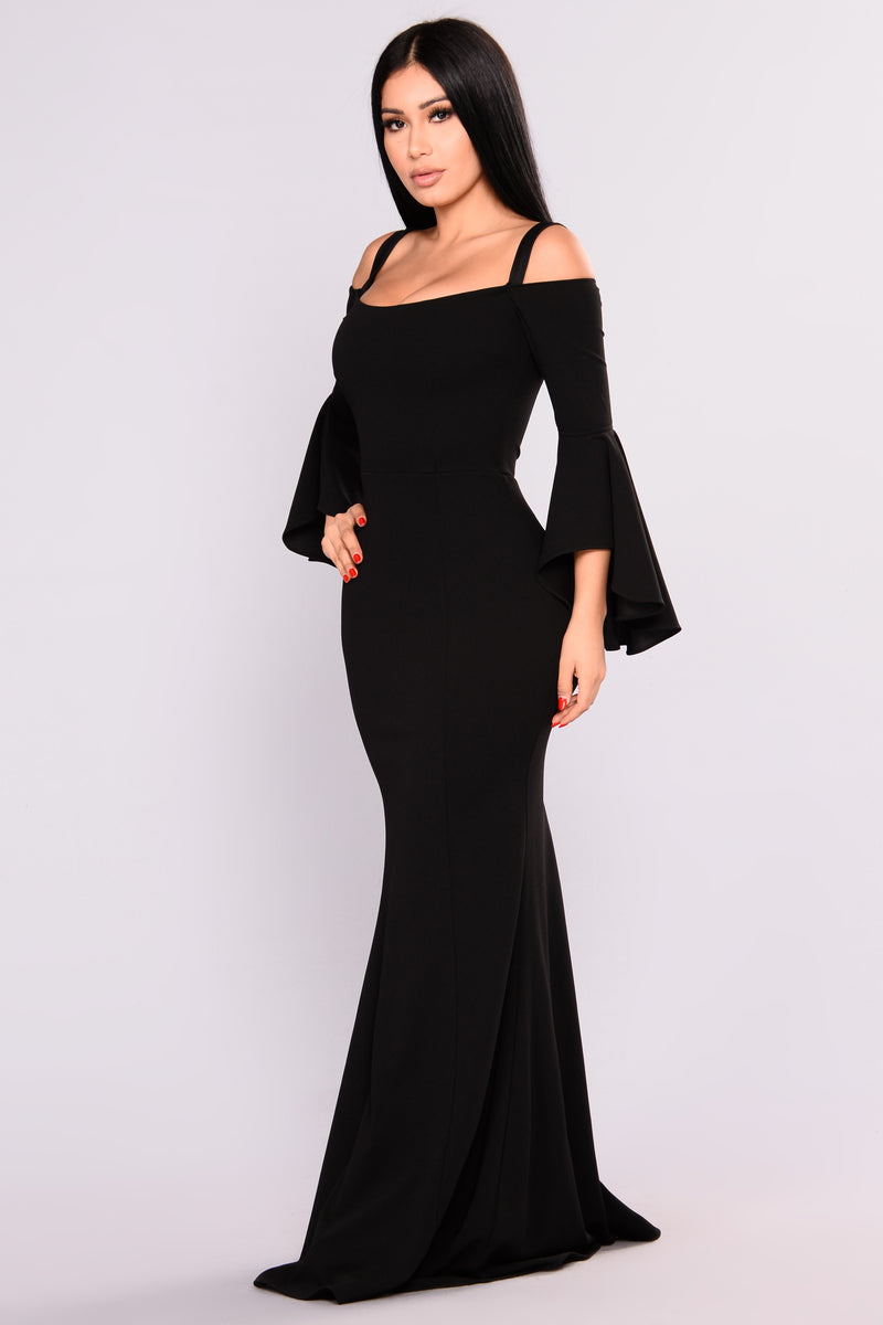 Blush Fashion Nova Off Shoulder Dress