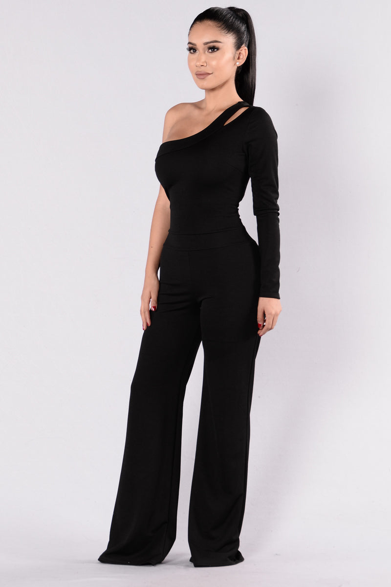 Downtown Adventures Jumpsuit Black Fashion Nova, Jumpsuits