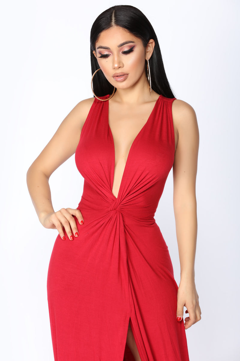 Fashion nova knot dress clearance