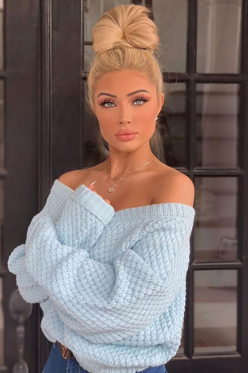 I Adore You Sweater Blue Fashion Nova Sweaters Fashion Nova
