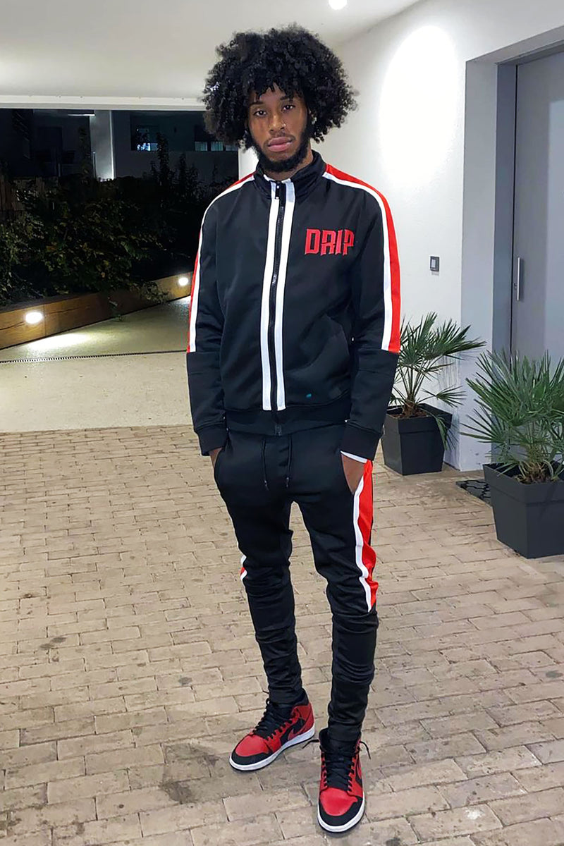 Fashion nova men track on sale suit