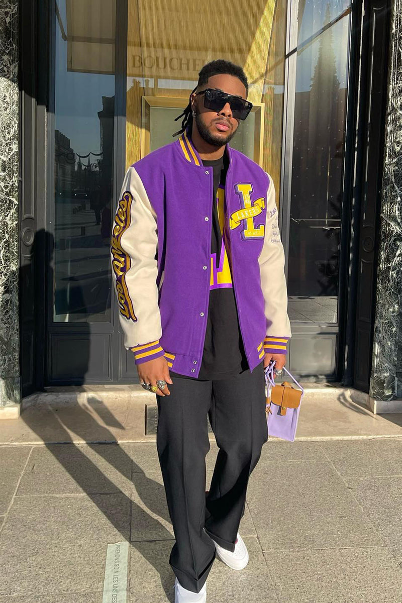 Los Angeles Lakers Loyalty Varsity Jacket