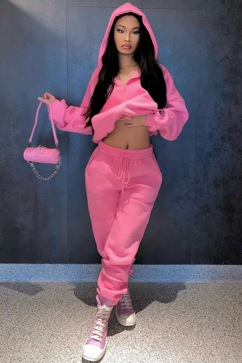 Fashion nova pink sweatpants deals