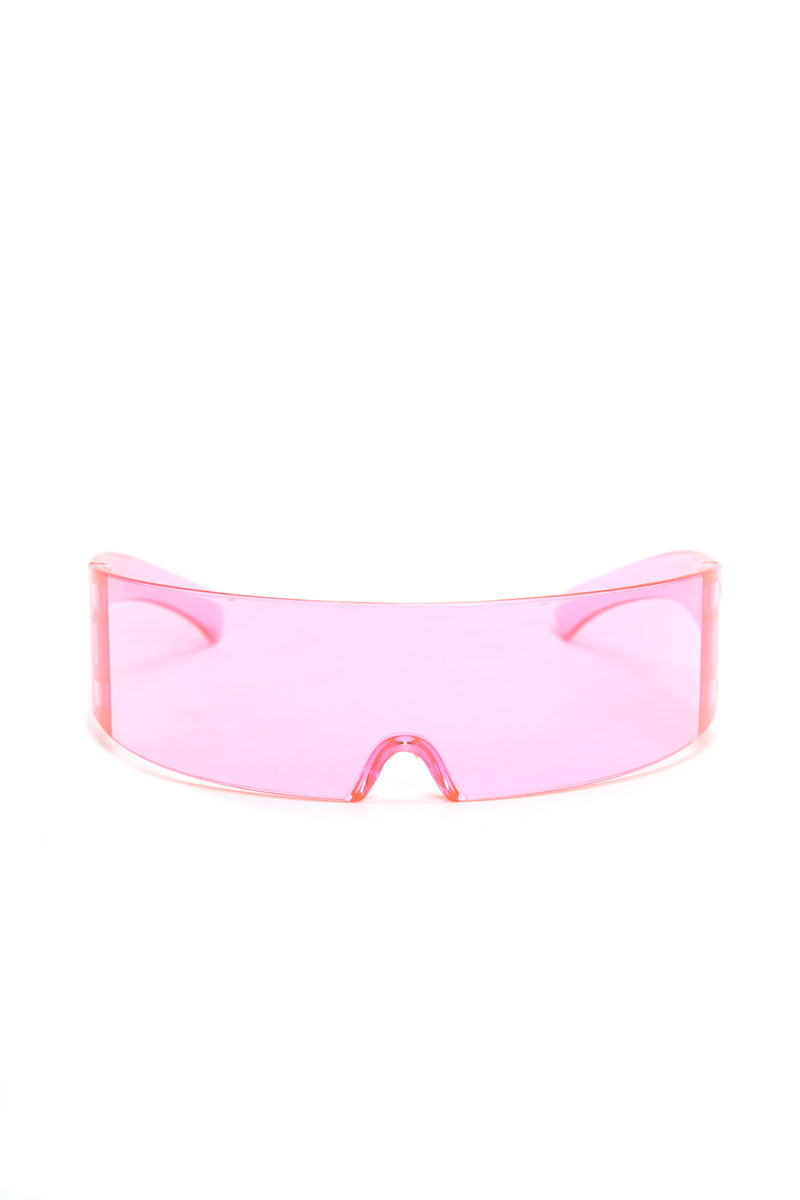 Revision Shield Sunglasses - Pink | Fashion Nova, Sunglasses | Fashion Nova