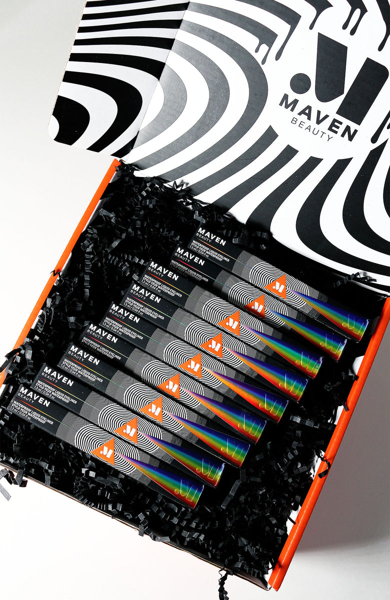 Maven Waterproof Liquid Eyeliner Value Set, Eyeliner Fashion Nova