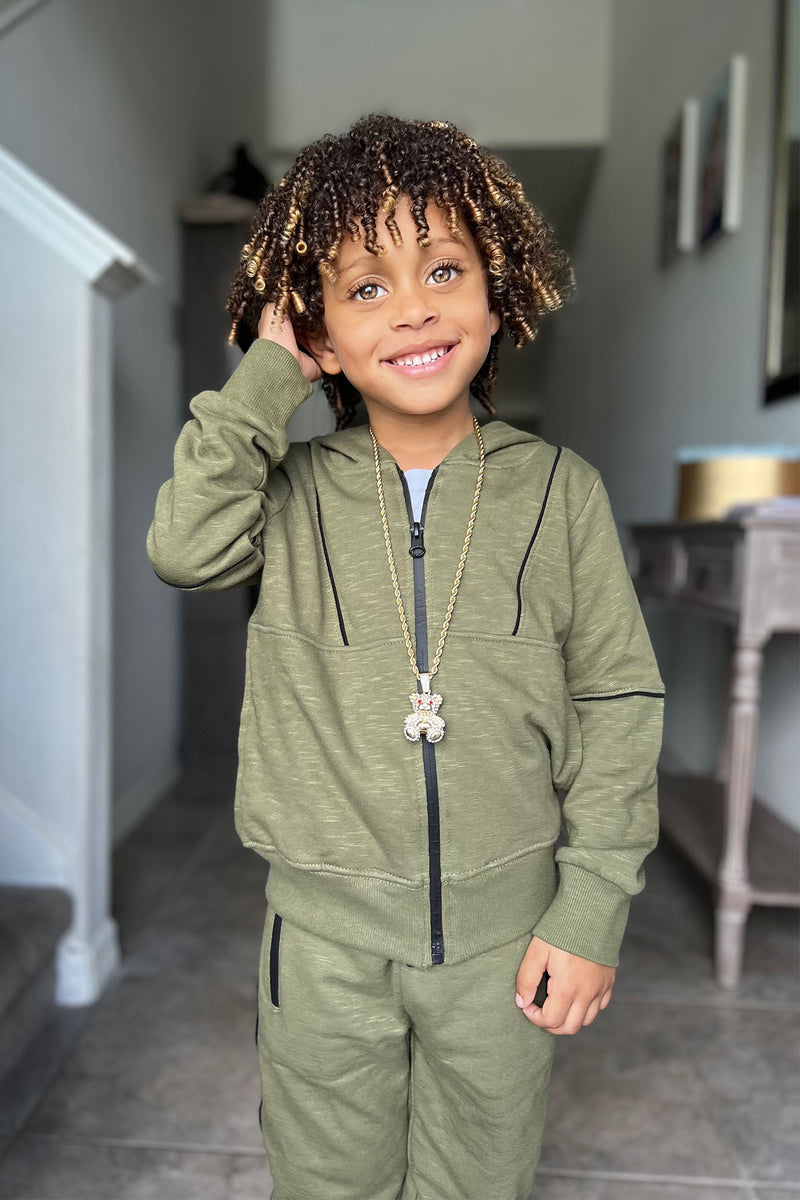 Mini City Boy Hoodie Olive Fashion Nova, Kids Sweatshirts & Hoodies