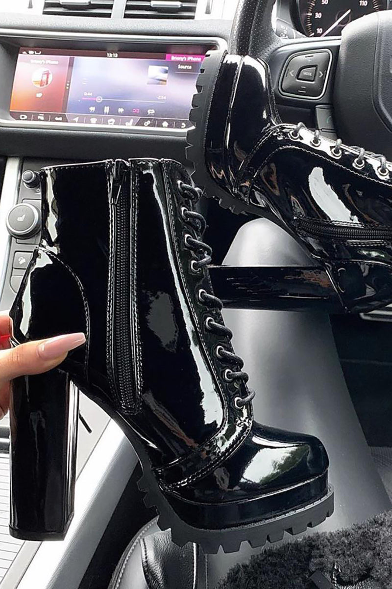 Fashion nova cheap black booties