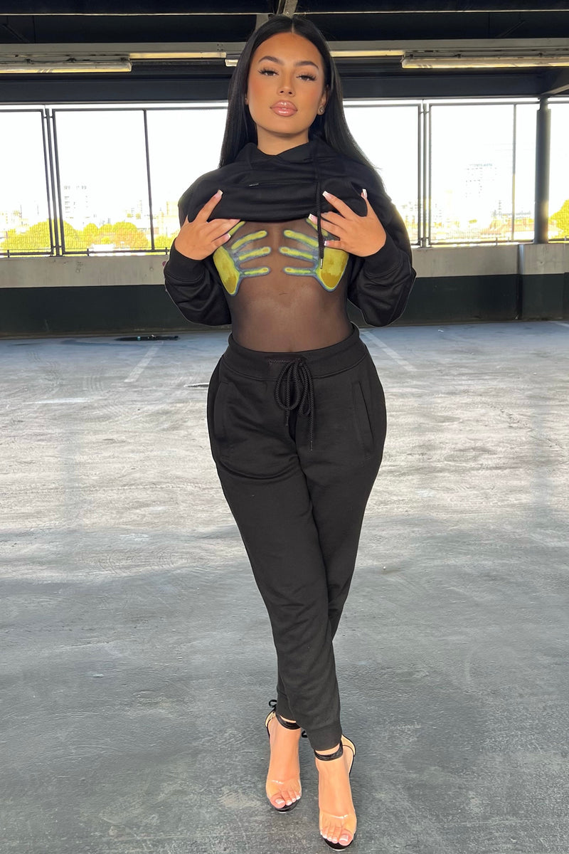 Fashion nova stole sales your boyfriend's oversized joggers