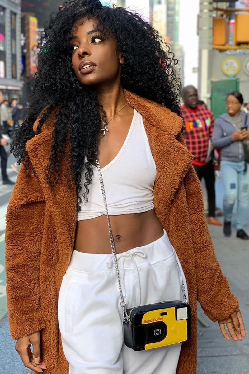 White oversized jogger clearance