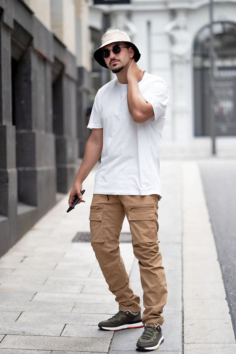 Stride Utility Cargo Pants Khaki Fashion Nova, Mens Pants Fashion