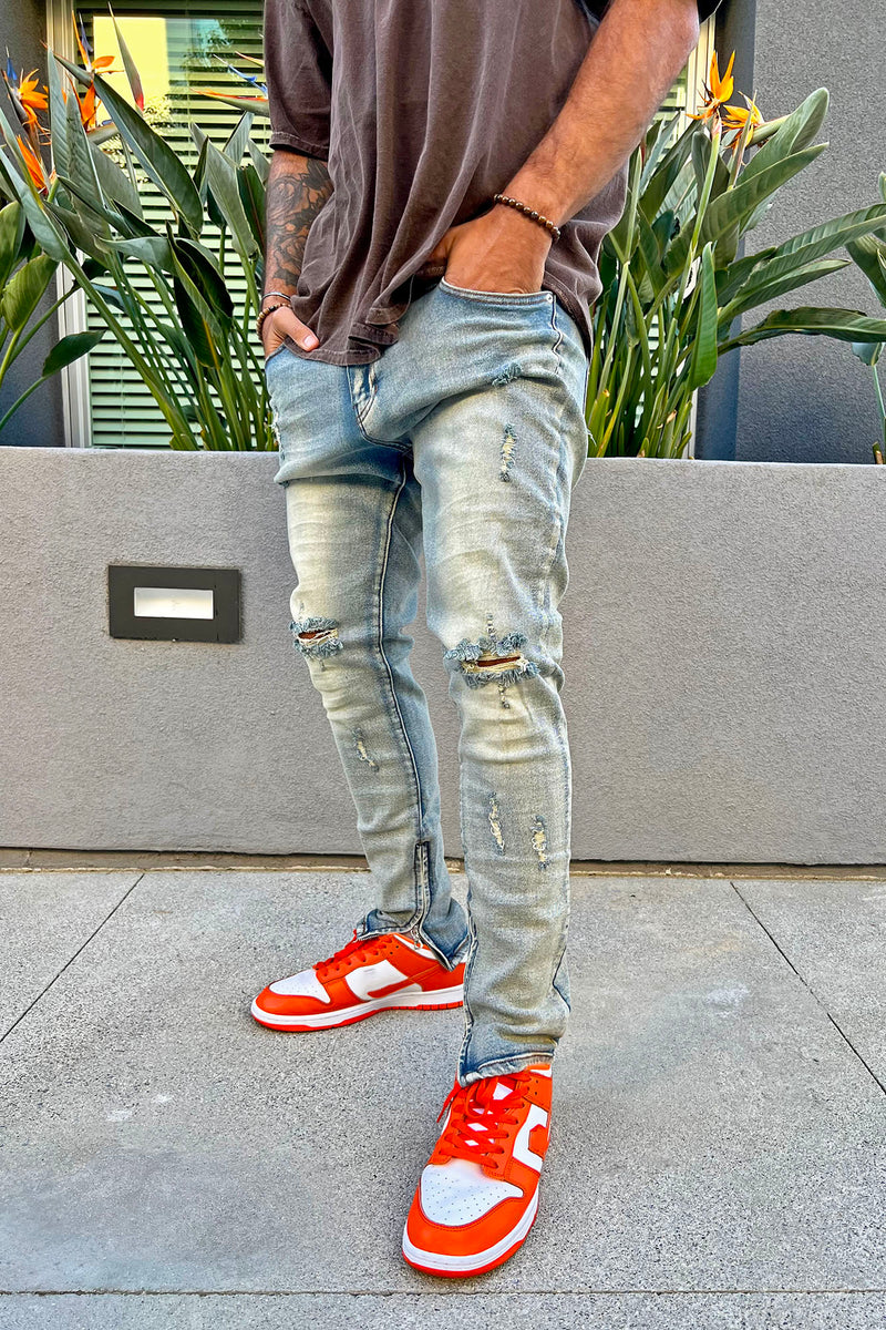 Terren Skinny Jeans - Medium Wash | Fashion Nova, Mens Jeans | Fashion Nova