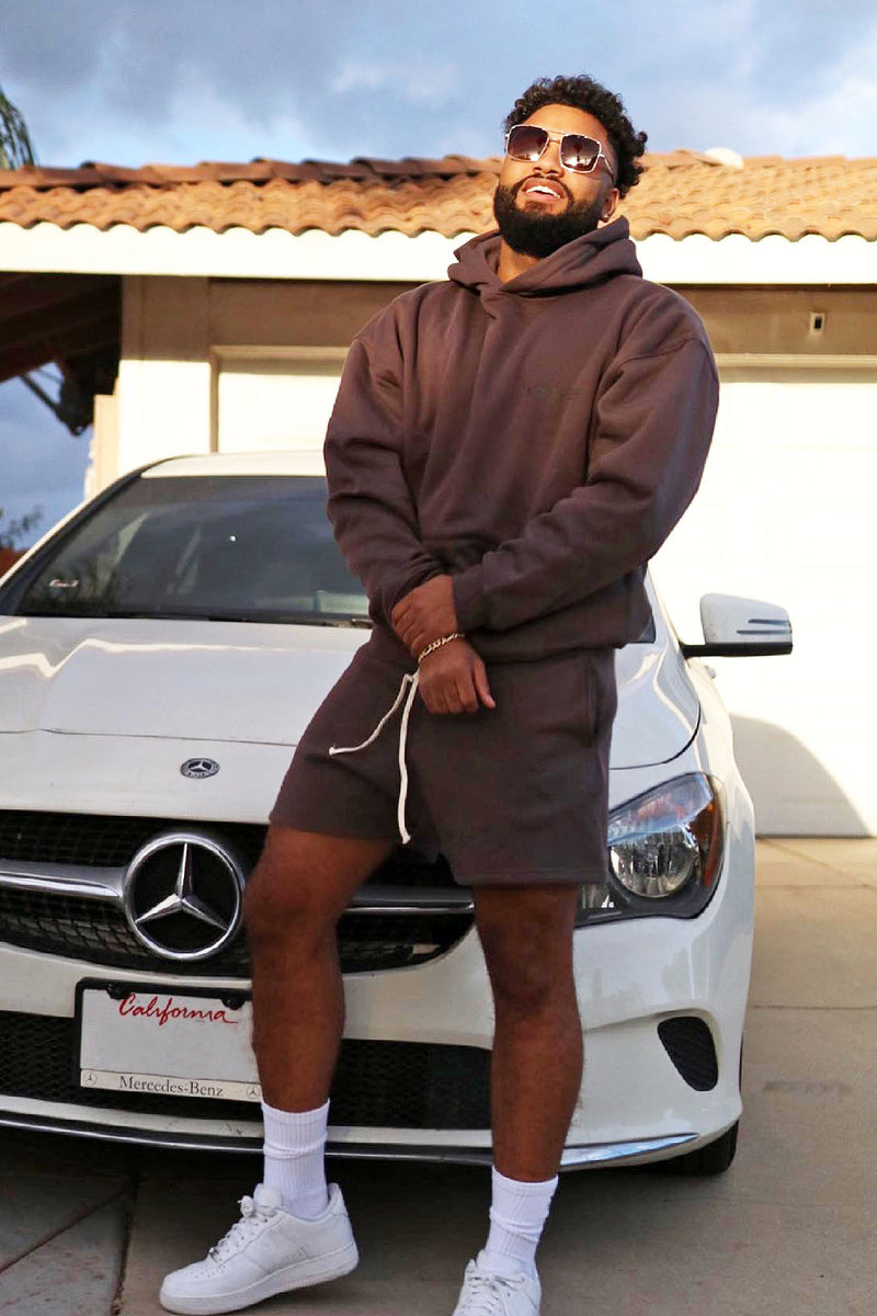 Yeezys and shorts online