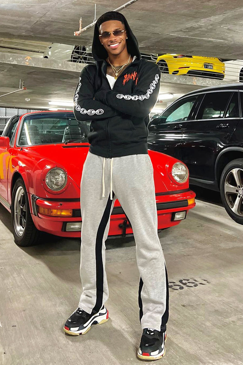 Tyson Flared Sweatpants - | Fashion Nova, Mens Pants | Fashion Nova