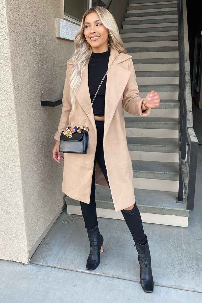 Fashion nova sales black coat