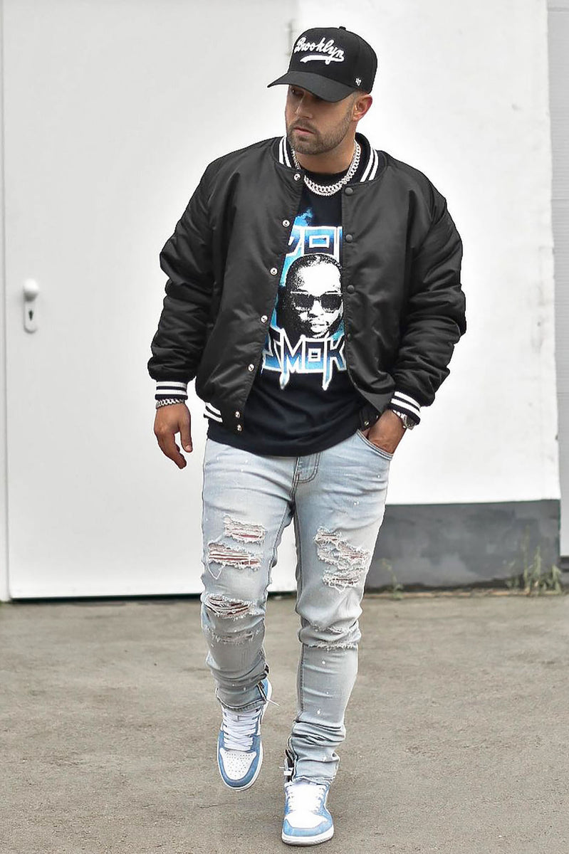 Varsity Bomber Jacket Black Fashion Nova, Mens Jackets Fashion Nova