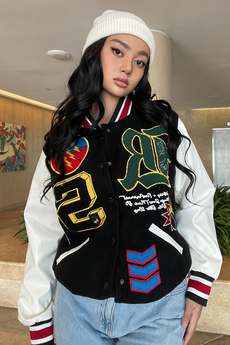 Fashion nova deals varsity jacket