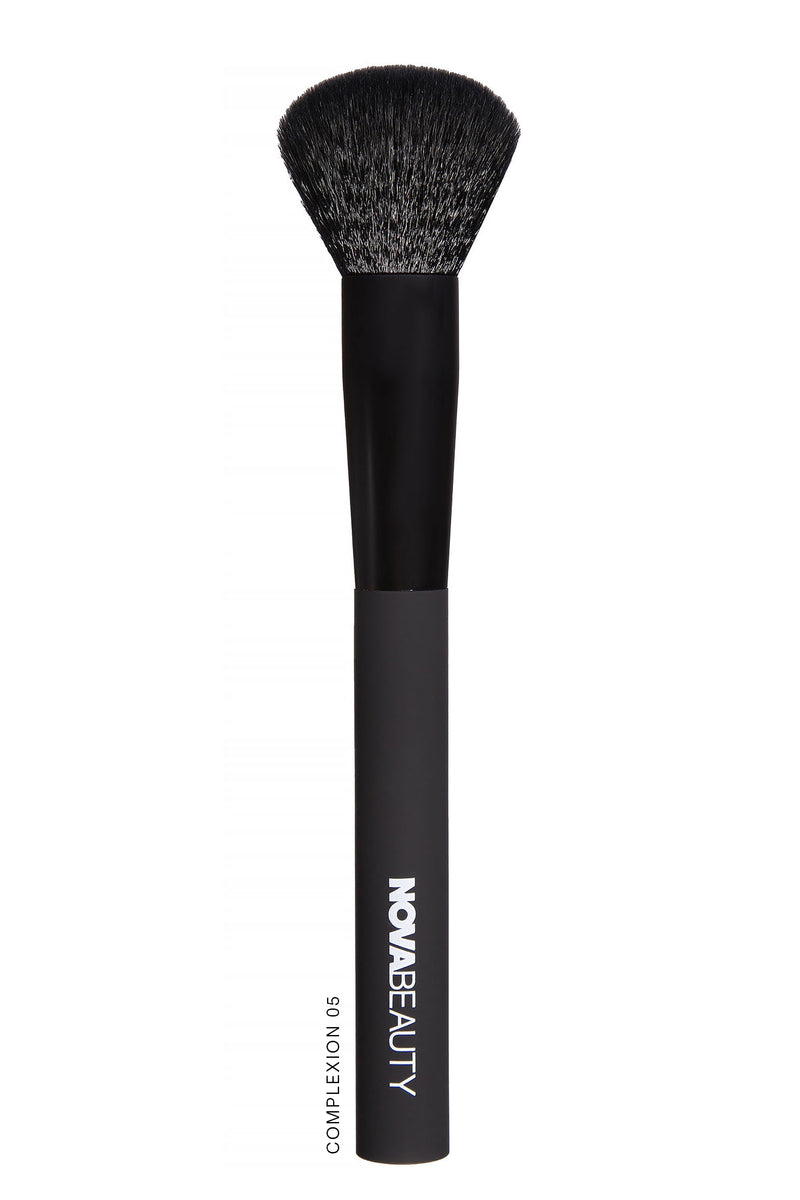 NOVABEAUTY All The Feels 6 Piece Complexion Brush Set Black Fashion