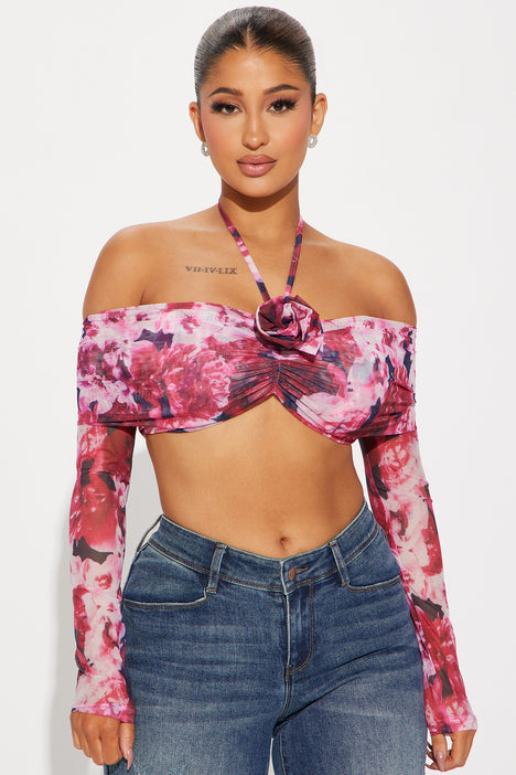 Off the shoulder top fashion nova deals