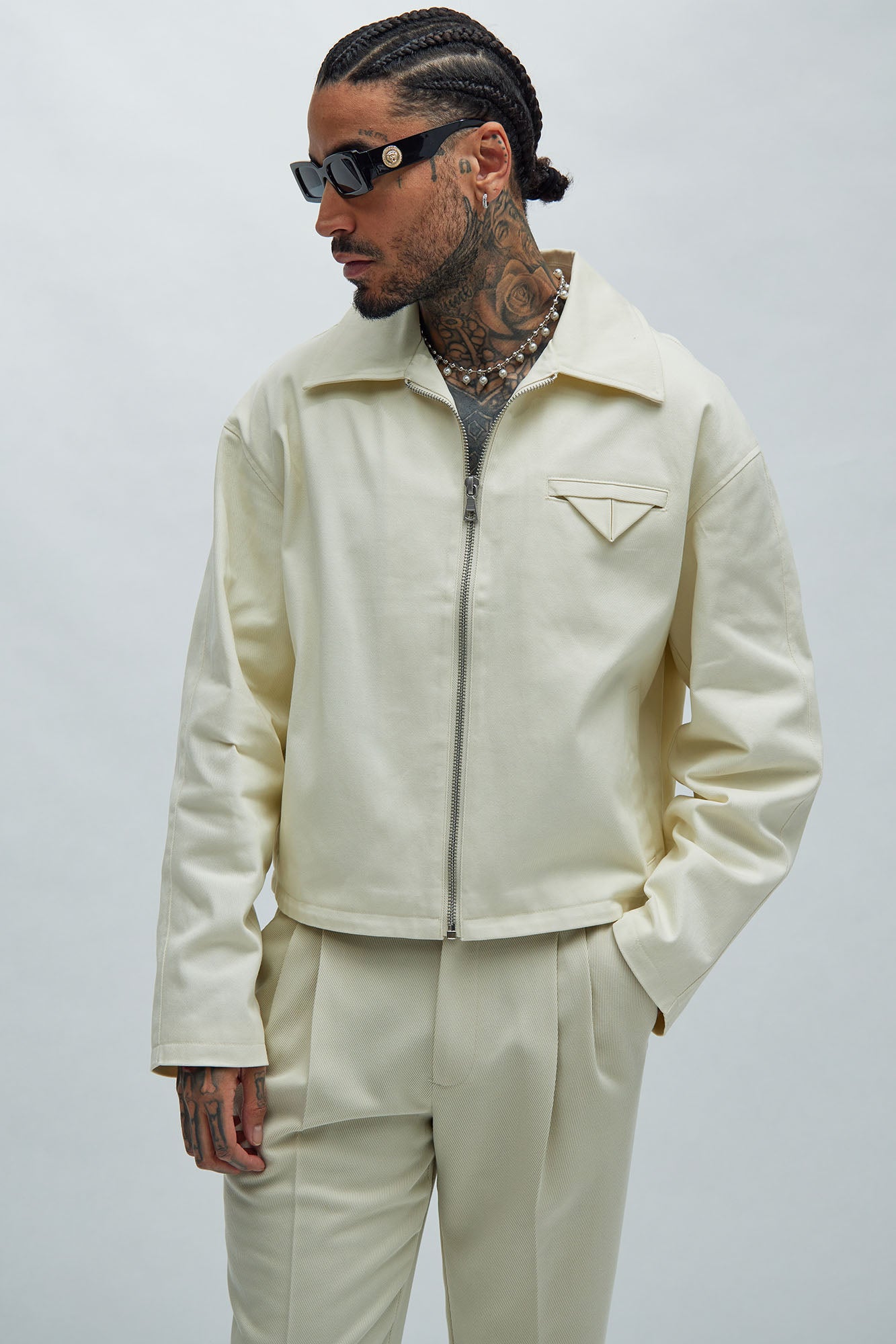 Cropped sale chore jacket