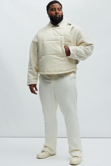 Roller Coaster Puffer Vest Off White Fashion Nova Mens