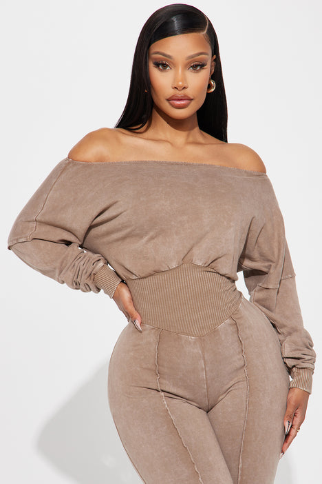 Can t Lose Jumpsuit Taupe