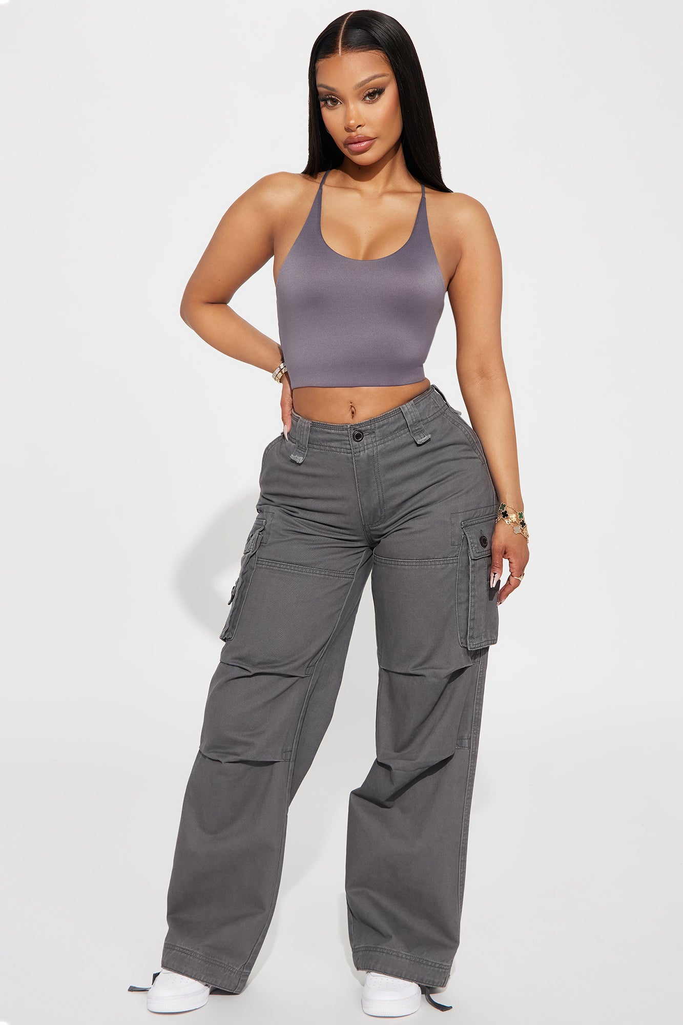 Jogger strings top