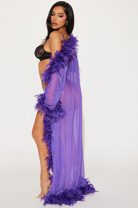 Fashion nova hotsell feather robe